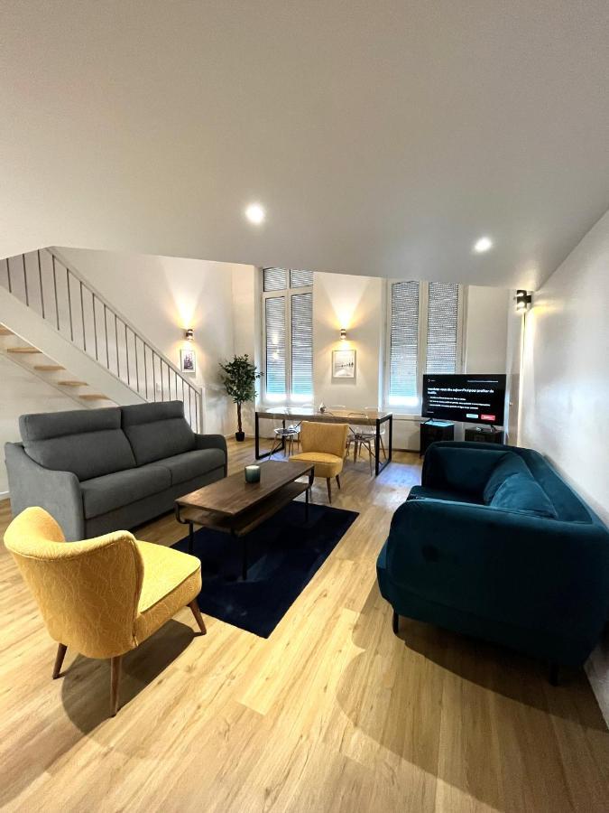 Aux Clefs Des Sacres - Dans Un Hotel Particulier Situe Rue Du Marc - Reims - Hyper Centre Forum Mairie Boulingrin מראה חיצוני תמונה